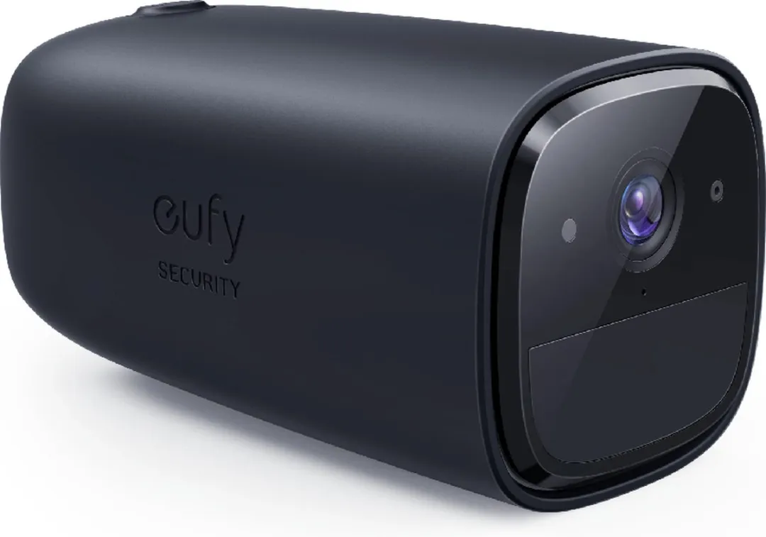 Eufy Cam 1 & 2 (pro) Siliconencase Skin (2-Pack) - Zwart