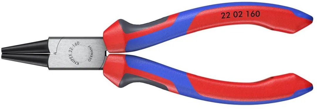 Knipex 22 02 160 Rondbektang 160mm - Chroom-vanadium staal