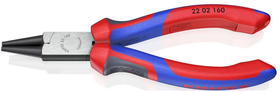 Knipex 22 02 160 Rondbektang 160mm - Chroom-vanadium staal