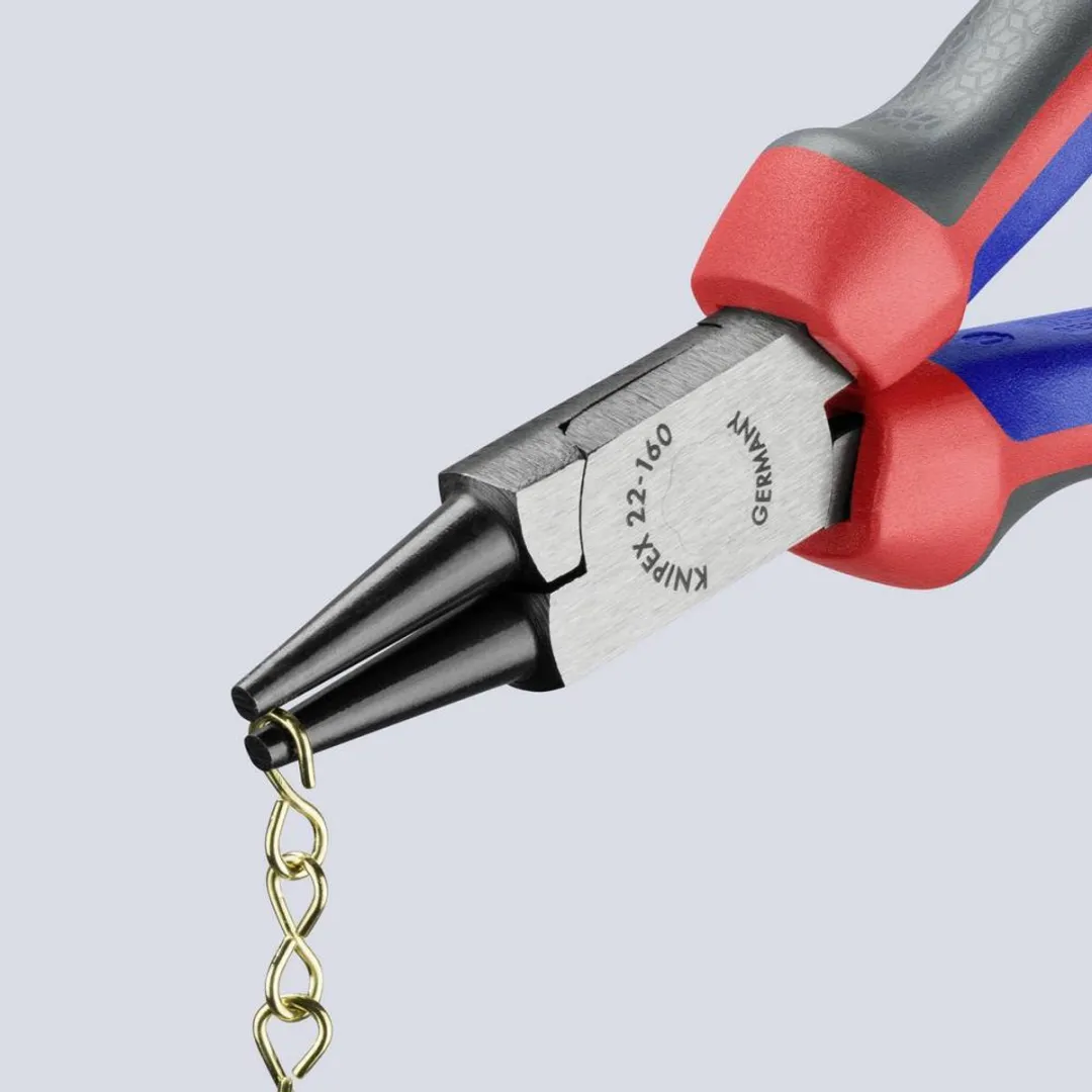 Knipex 22 02 160 Rondbektang 160mm - Chroom-vanadium staal