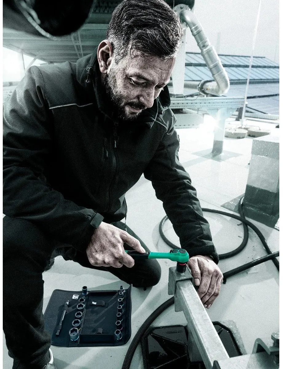 Wera 8100 SB 12 Zyklop Comfort Omschakelratelset 16-delig - 3/8" - Kleurloos