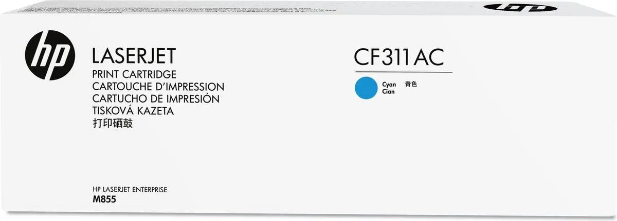 HP 826A Cyn Contract LJ Toner Cartridge Origineel Cyaan 1 stuk(s)
