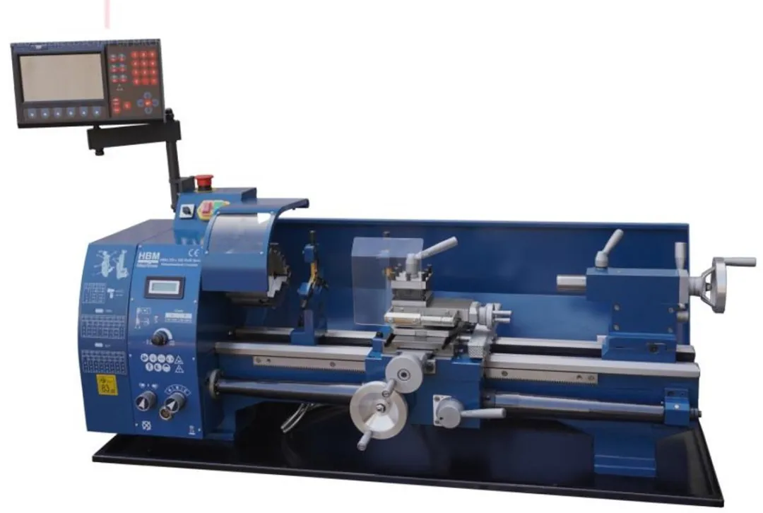 HBM Metaaldraaibank 250 x 550 DRO Vario