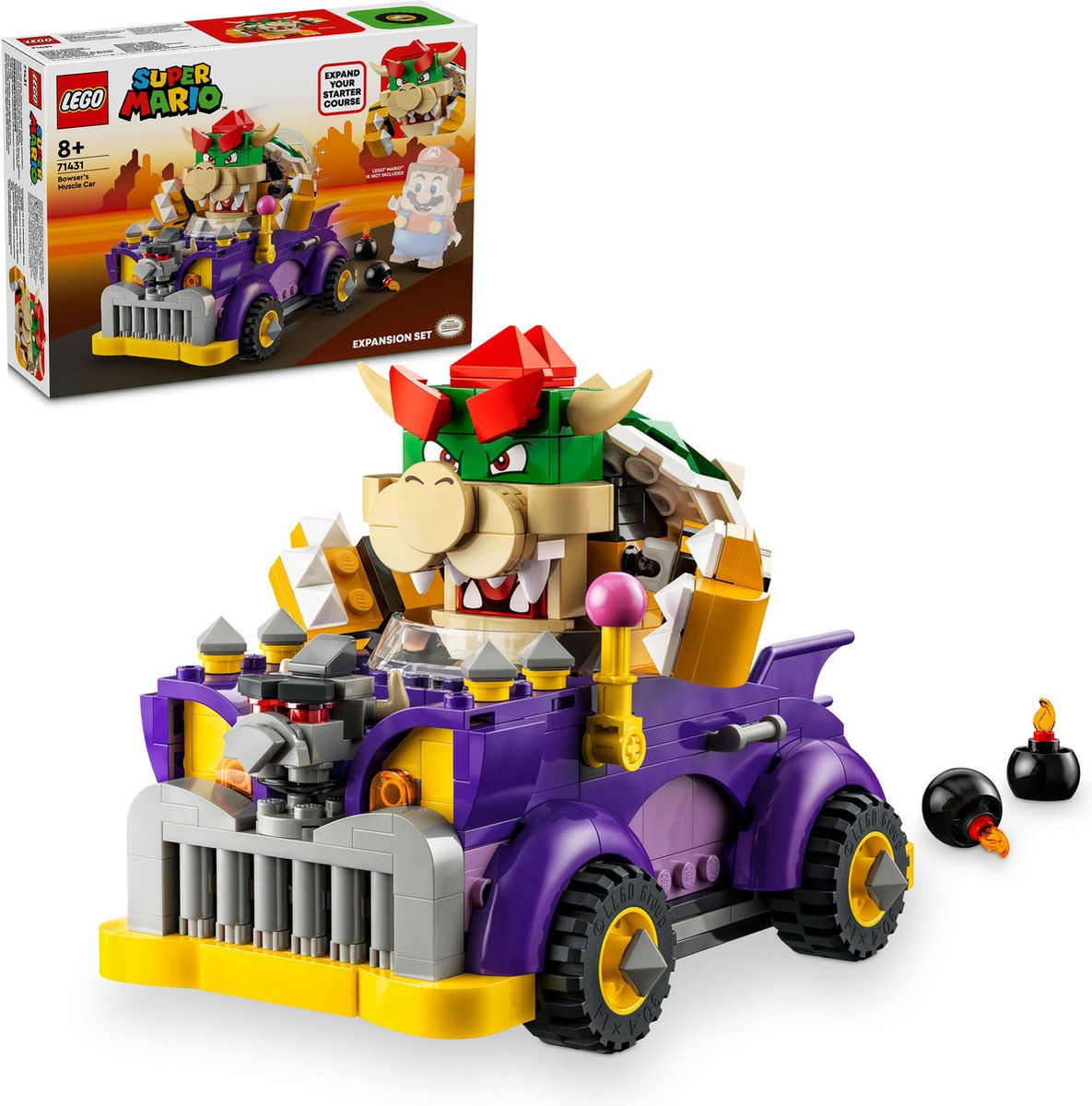 LEGO Super Mario Uitbreidingsset: Bowsers Bolide - 71431