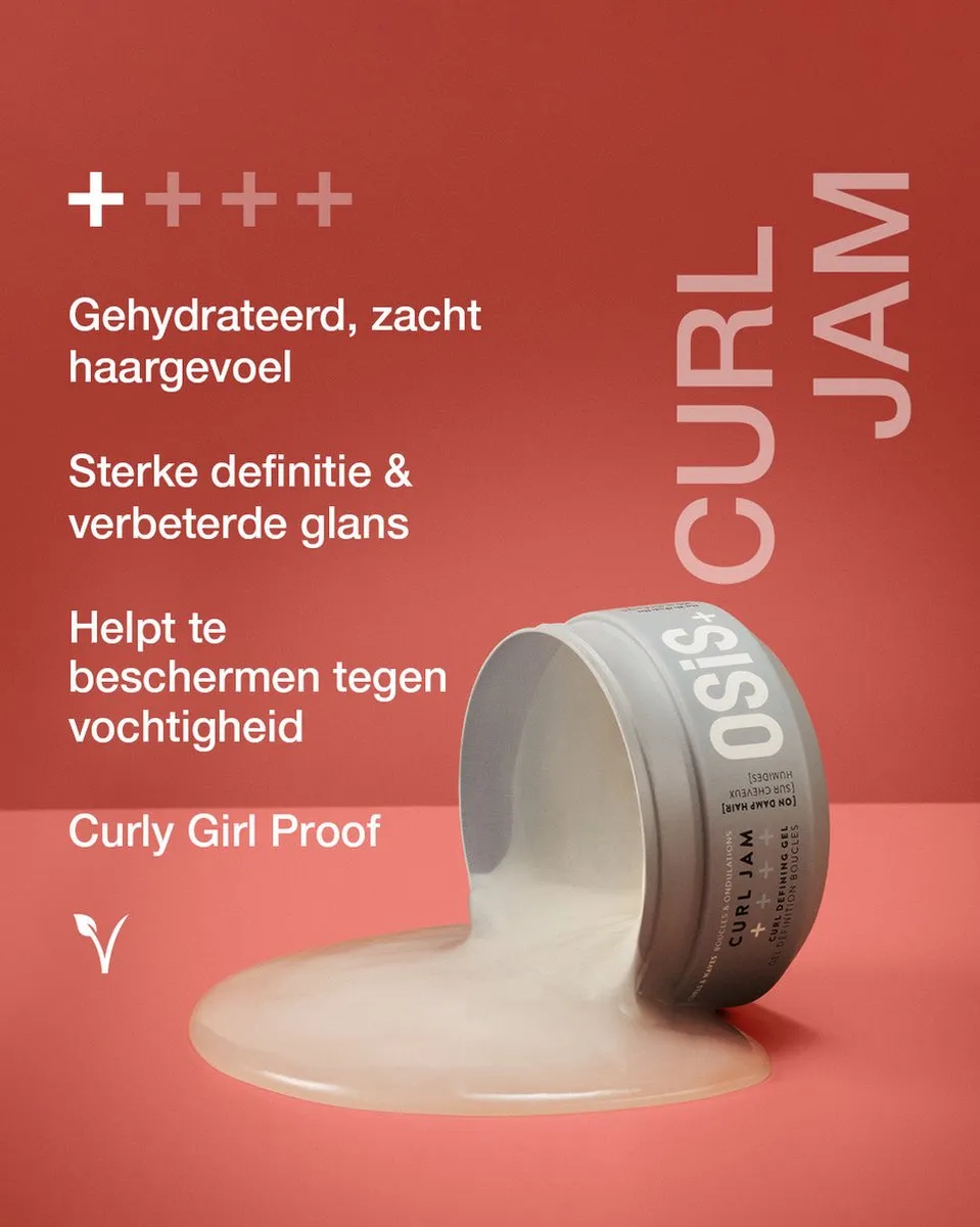 Schwarzkopf Osis+ Curl Jam Zacht Styling Gel 300ml