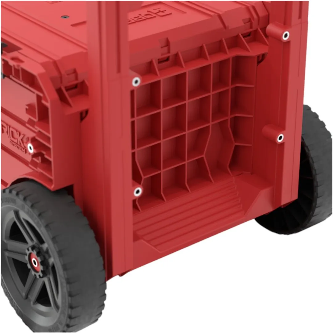 Toolbrothers RHINO L Drawer 2 Cart Plus ULTRA Verrijdbare Lade Gereedschapskoffer - Rood