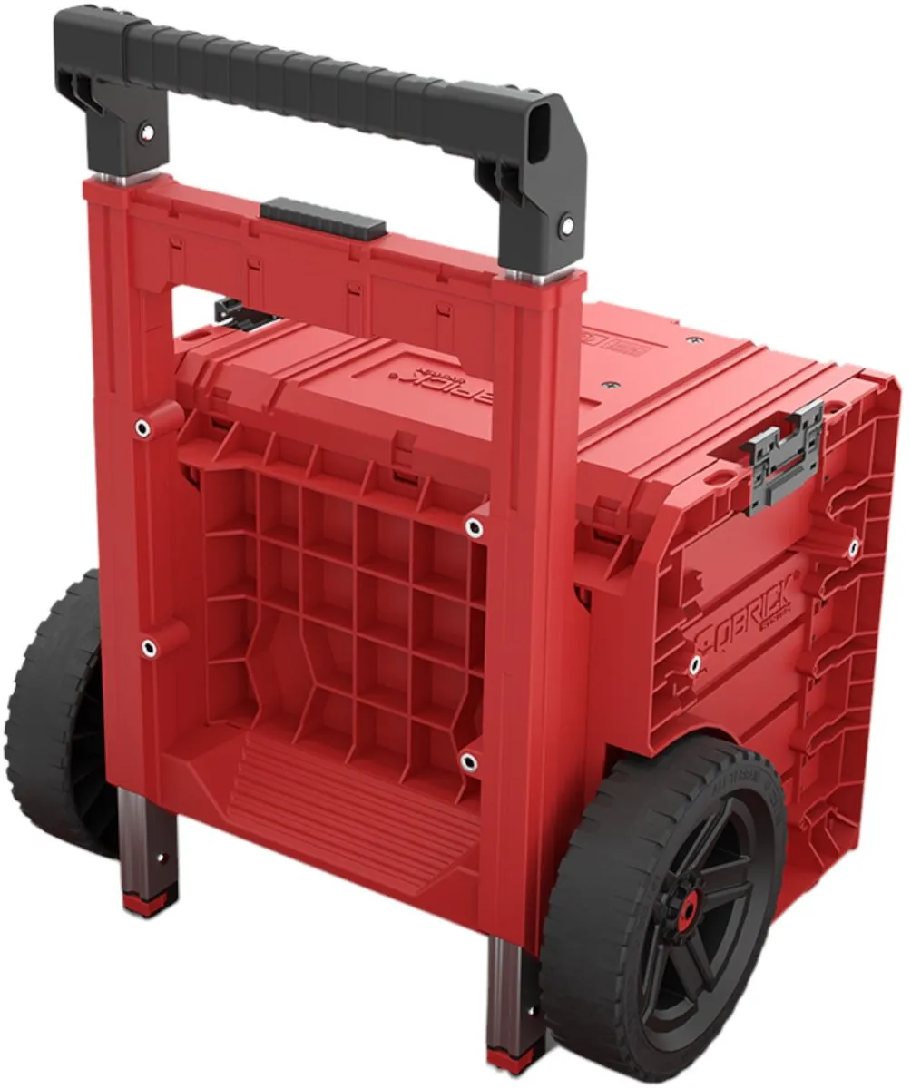 Toolbrothers RHINO L Drawer 2 Cart Plus ULTRA Verrijdbare Lade Gereedschapskoffer - Rood - afbeelding 6 van 6