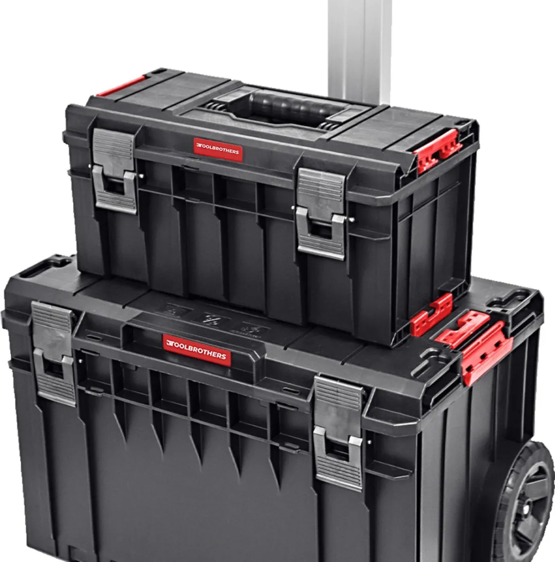 Toolbrothers RHINO Slim Gereedschapskoffer ECO 29L - Rood/Zwart
