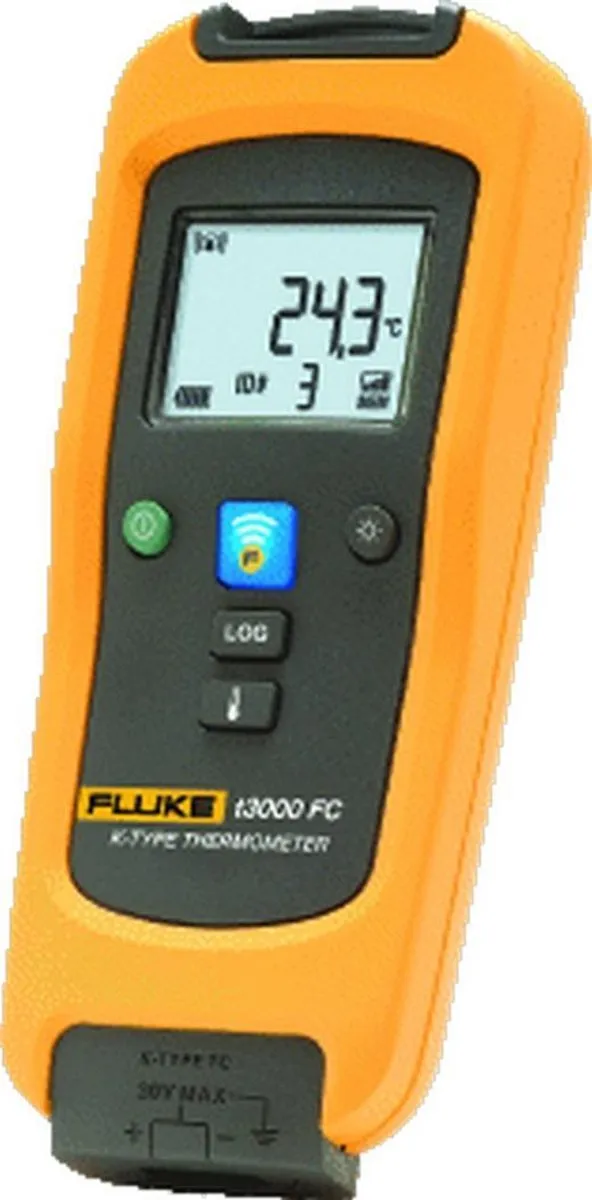 Fluke FC3 Type-K Thermometer -200 tot +1372°C