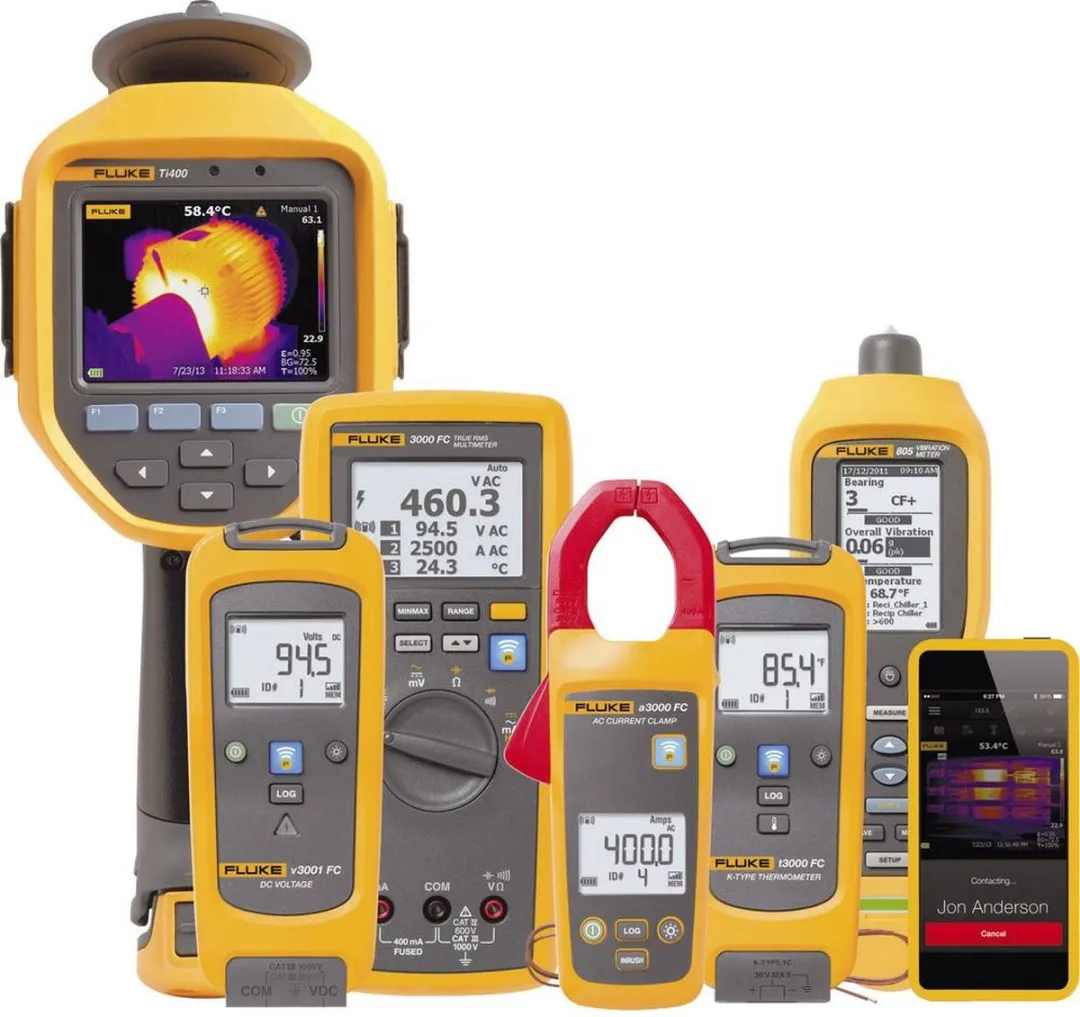 Fluke FC3 Type-K Thermometer -200 tot +1372°C