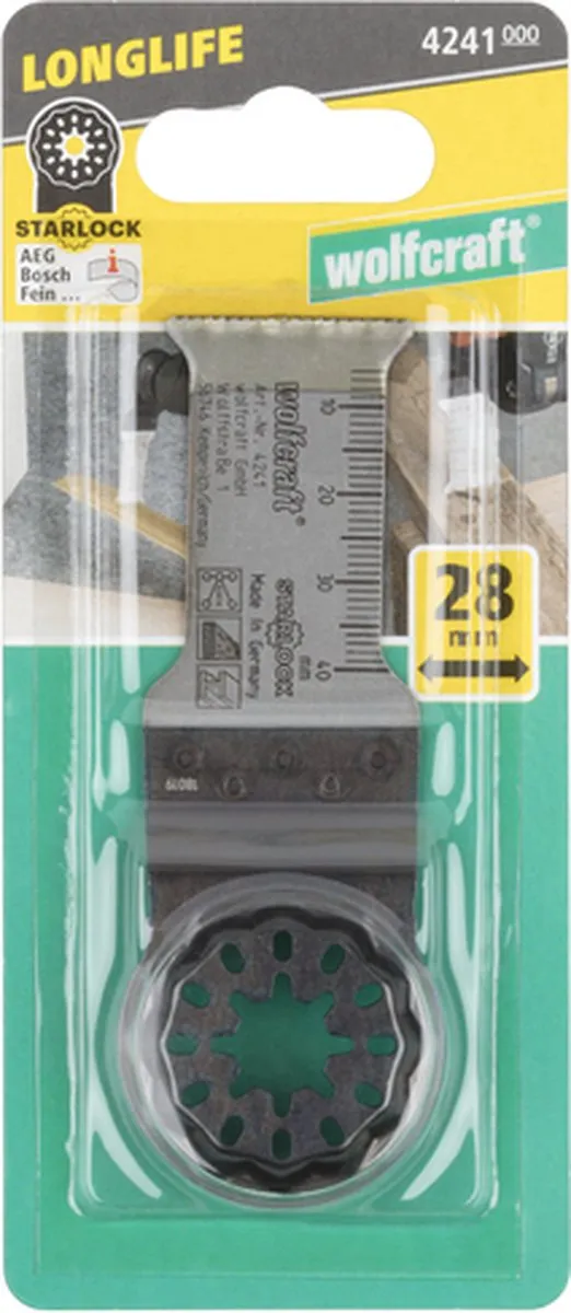Wolfcraft Expert Insteekzaagblad BiM 4241000