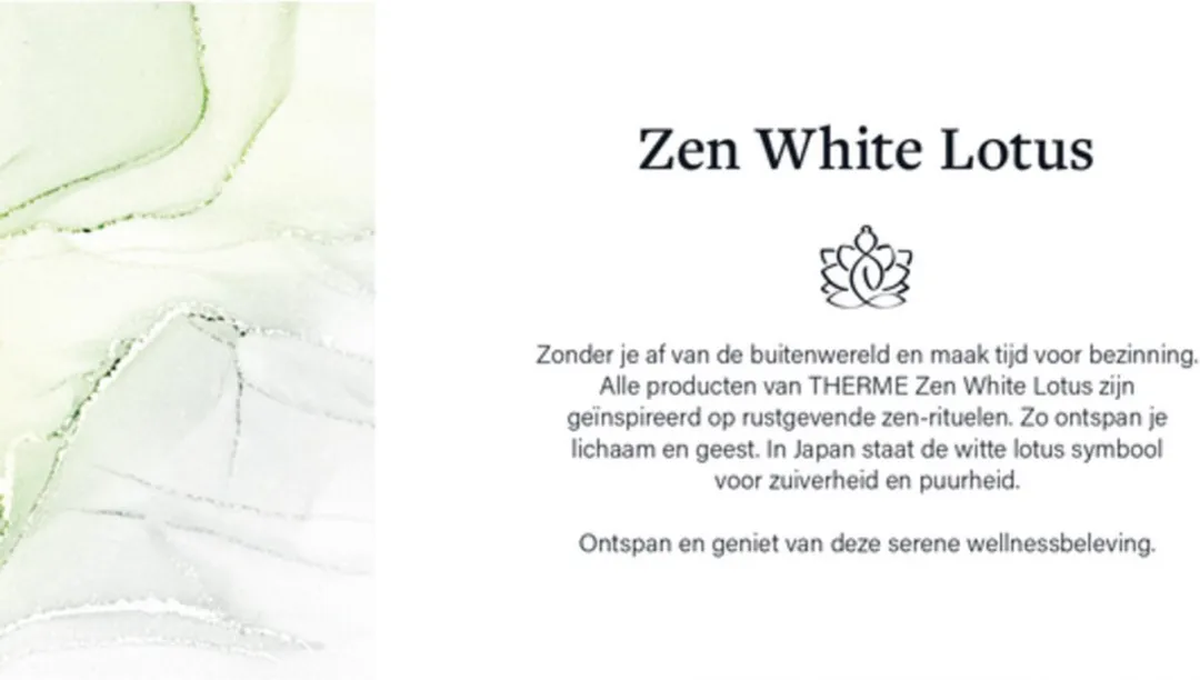Therme Zen White Lotus Geurenset - Parfum 30ml + Douchegel 200ml
