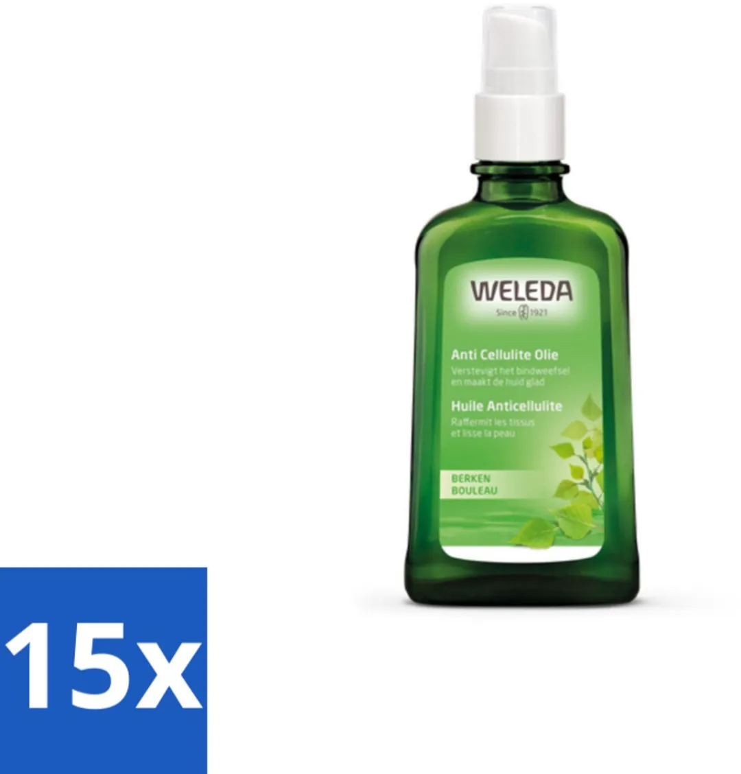 Weleda Anti-Cellulite Olie Berken 100ml