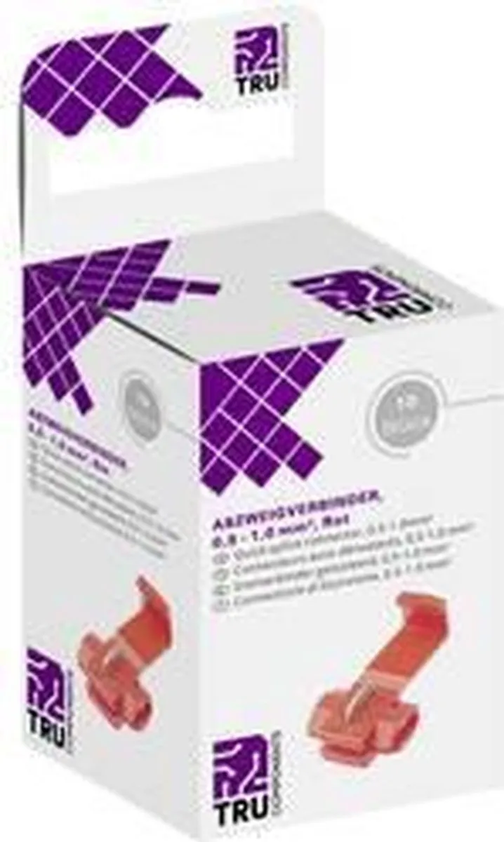 Tru Components T1904C036 Aftakconnector 2-polig
