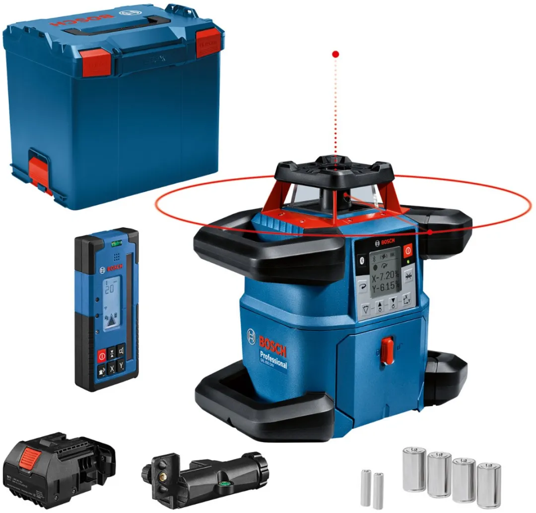 Bosch Professional GRL 600 CHV Rotatielaser met LR 60 Ontvanger