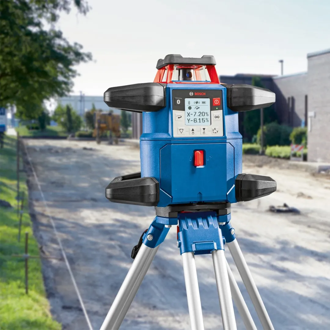 Bosch Professional GRL 600 CHV Rotatielaser met LR 60 Ontvanger - Rood - afbeelding 2 van 4