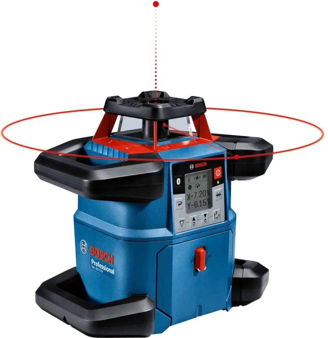 Bosch Professional GRL 600 CHV Rotatielaser met LR 60 Ontvanger - Rood - afbeelding 4 van 4