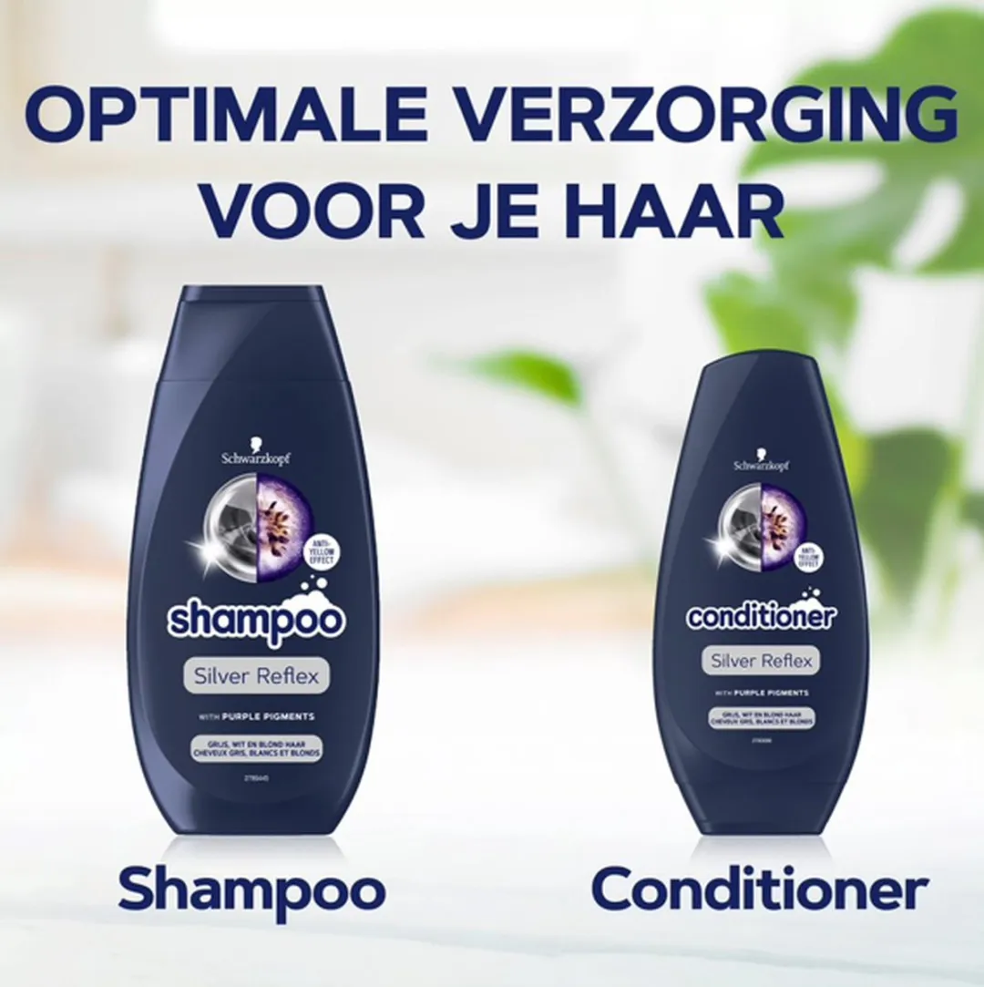 Schwarzkopf Shampoo Silver Reflex 1500ml - 6x250ml