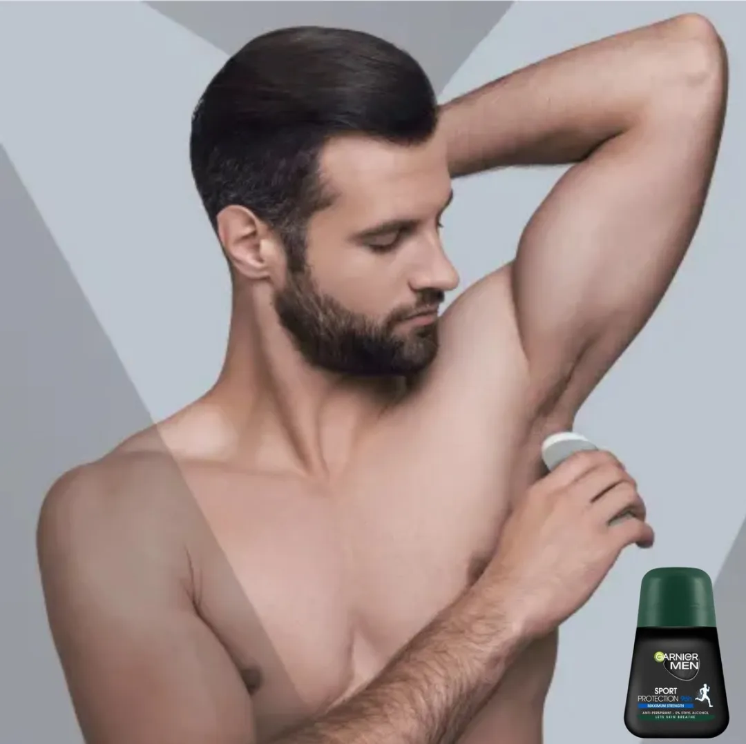 Garnier Men Deodorant Roll-On Sport Protection 96h - 3x50ml