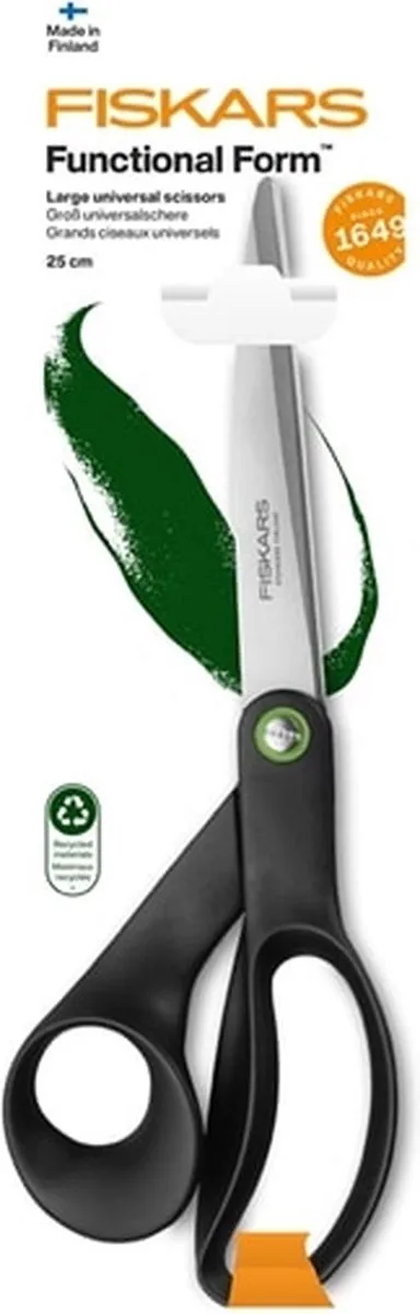 Fiskars Buro- & Knutselschaar 25cm - Zwart/RVS