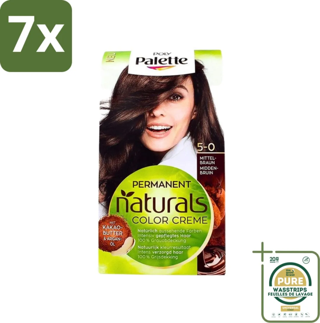 Schwarzkopf Poly Palette Haarverf Middenbruin 5-0