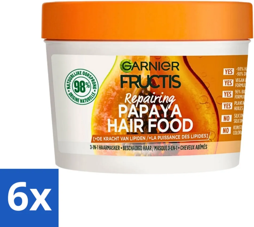 Garnier Fructis Hair Food Papaya Haarmasker 400ml