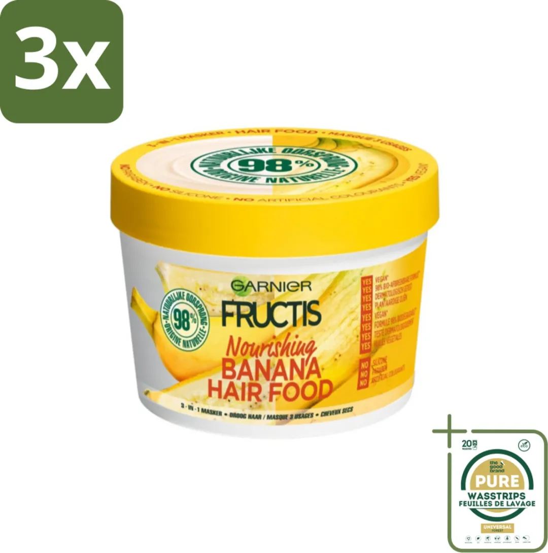 Garnier Fructis Hair Food Banana Haarmasker 400ml