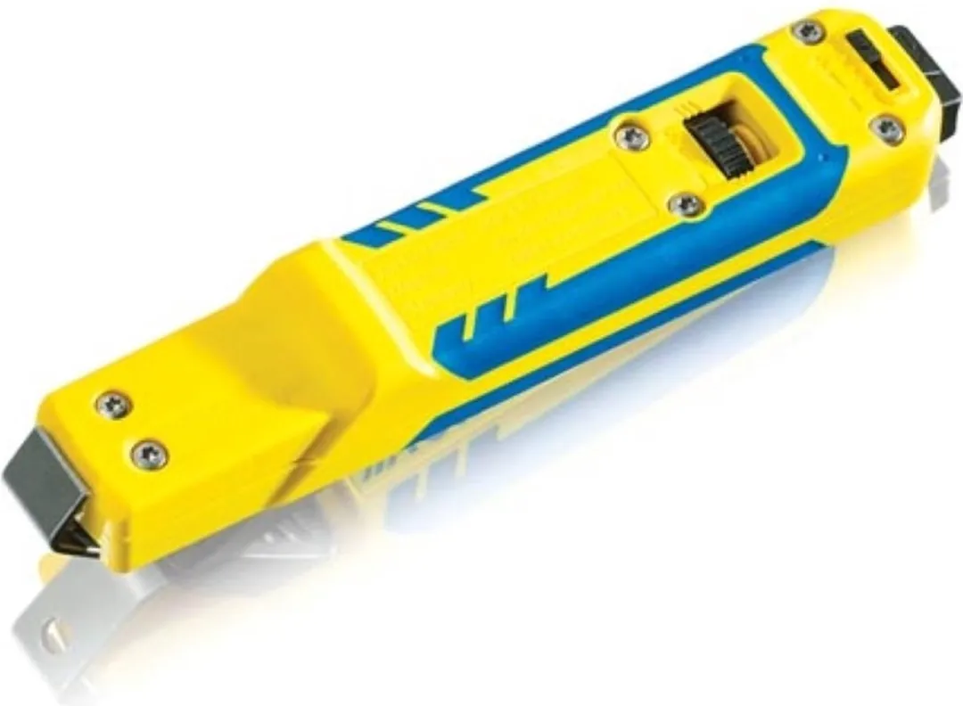 Wolfcraft Jokari 4-70 Kabelmes Systeem - 8-28mm - Geel/Blauw