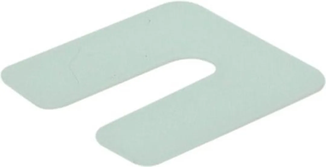 GB Uitvulplaatje 50x50mm Transparant