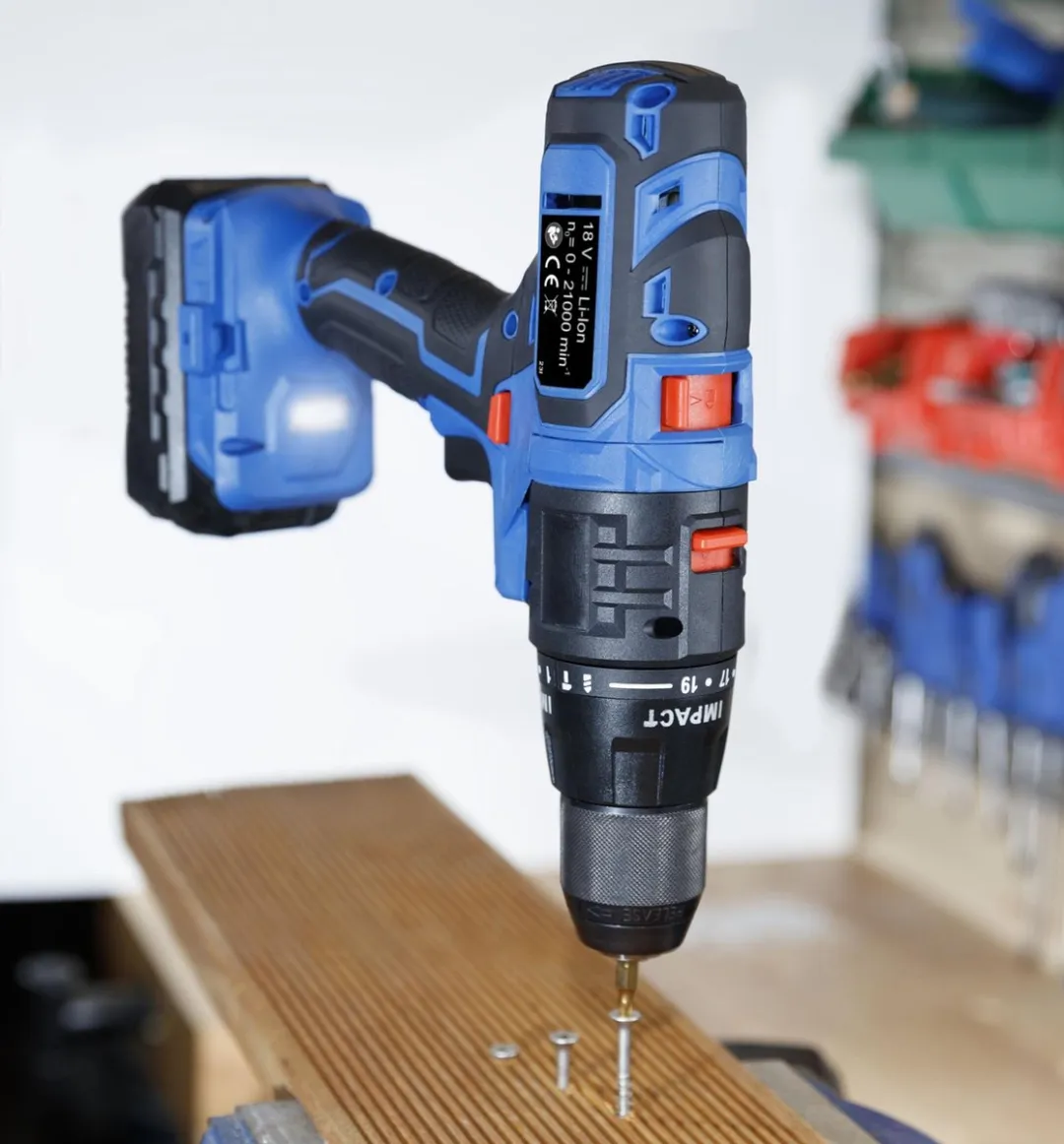 Westfalia 3in1 Accu Elektrisch Gereedschap 17-delig - 19 Koppelstanden - afbeelding 6 van 6