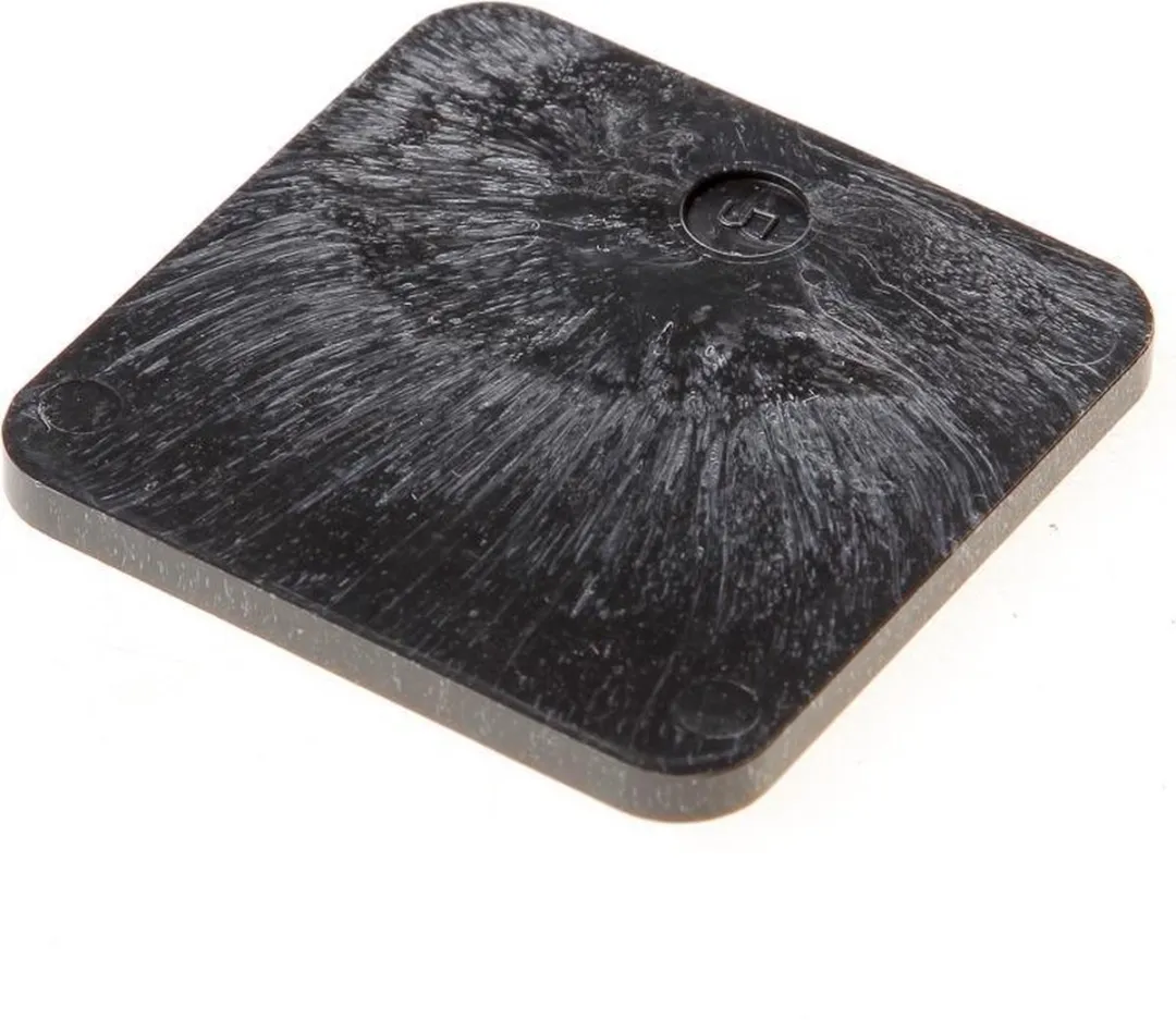 GB Hogedrukplaat ABS 70x70x5mm 34805.B004