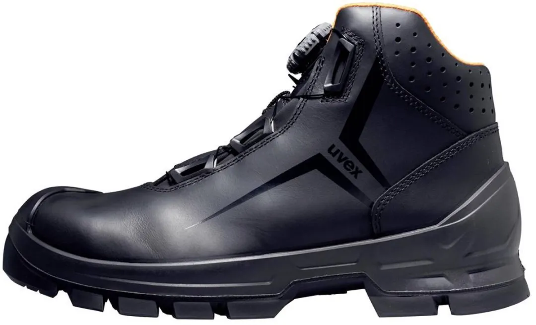 Uvex 2 MACSOLE BOA 6532244 Veiligheidsschoenen S3 - 44 - Zwart/Oranje