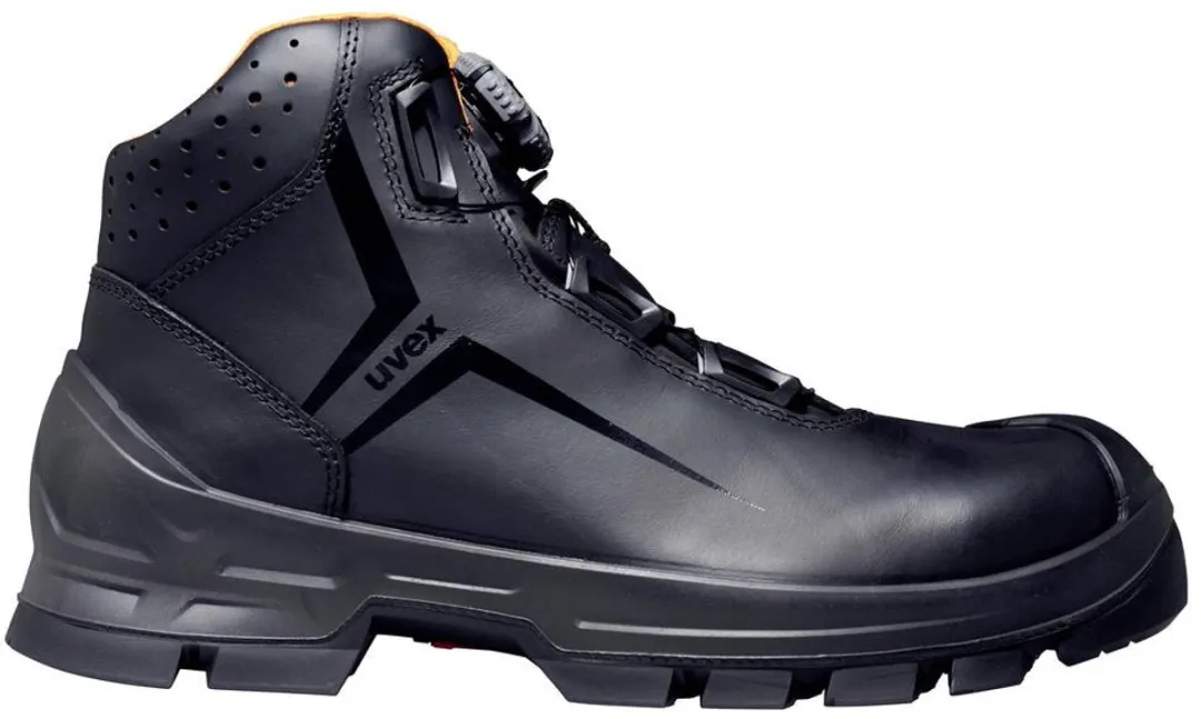 Uvex 2 MACSOLE BOA 6532244 Veiligheidsschoenen S3 - 44 - Zwart/Oranje