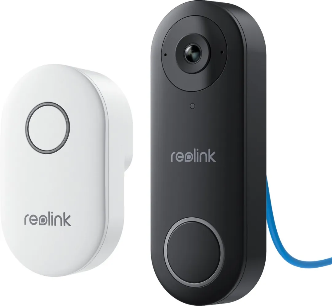 Reolink D340P Videodeurbel 5MP - PoE - Zwart/Wit