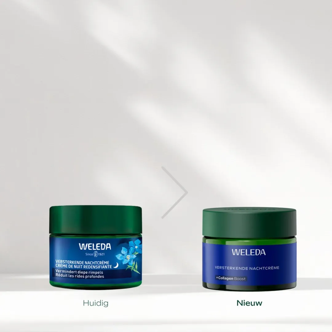 Weleda Versterkende Nachtcrème Blauwe Gentiaan & Edelweiss 40ml