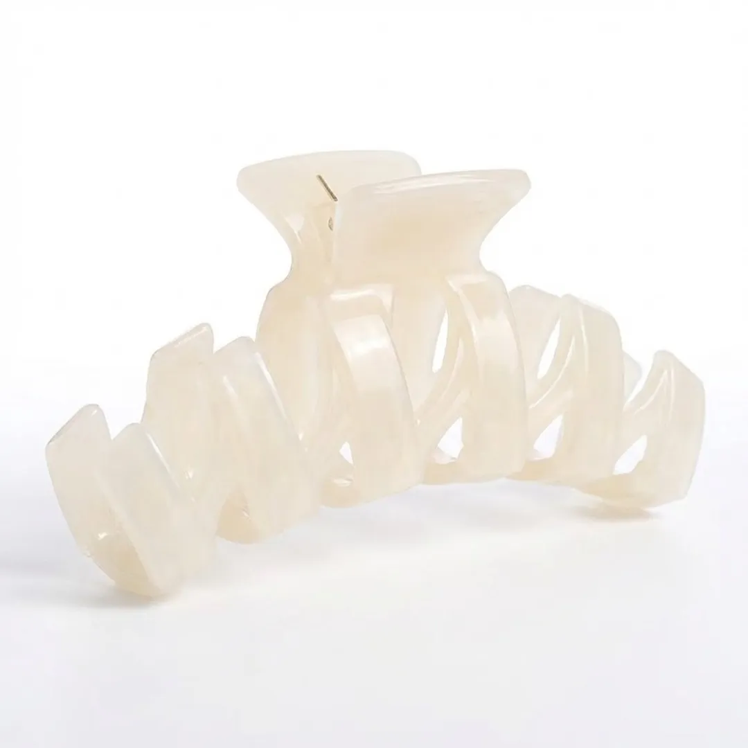 NuveX Crème Parelmoer Haarclip