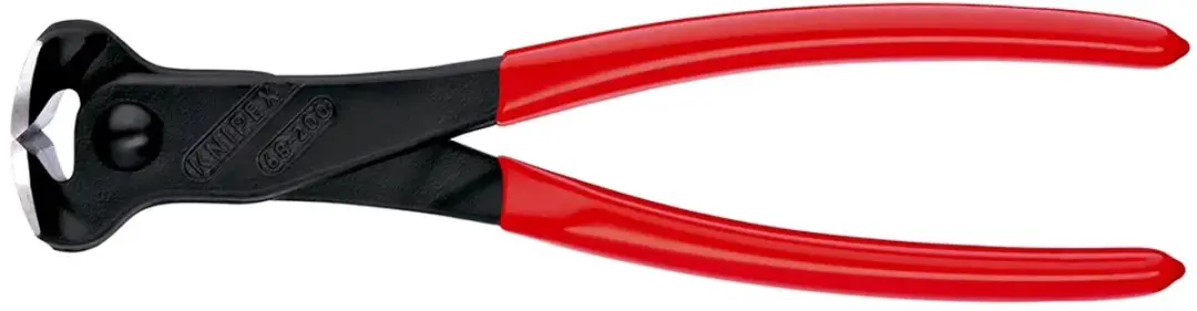 Knipex Voorsnijtang 200mm nr.6801 - Rood/Zwart - afbeelding 4 van 4