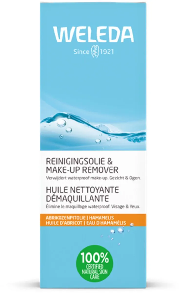 Weleda Reinigingsolie & Make-up Remover 150ml - 25 Stuks