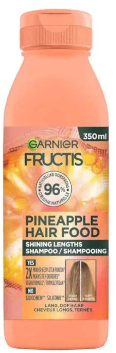 Garnier Fructis Hair Food Pineapple Shampoo - 6x 350ml
