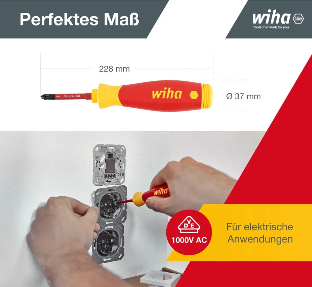 Wiha PocketMax Electric Schroevendraaier Set SB283109040 - 5 Stuks