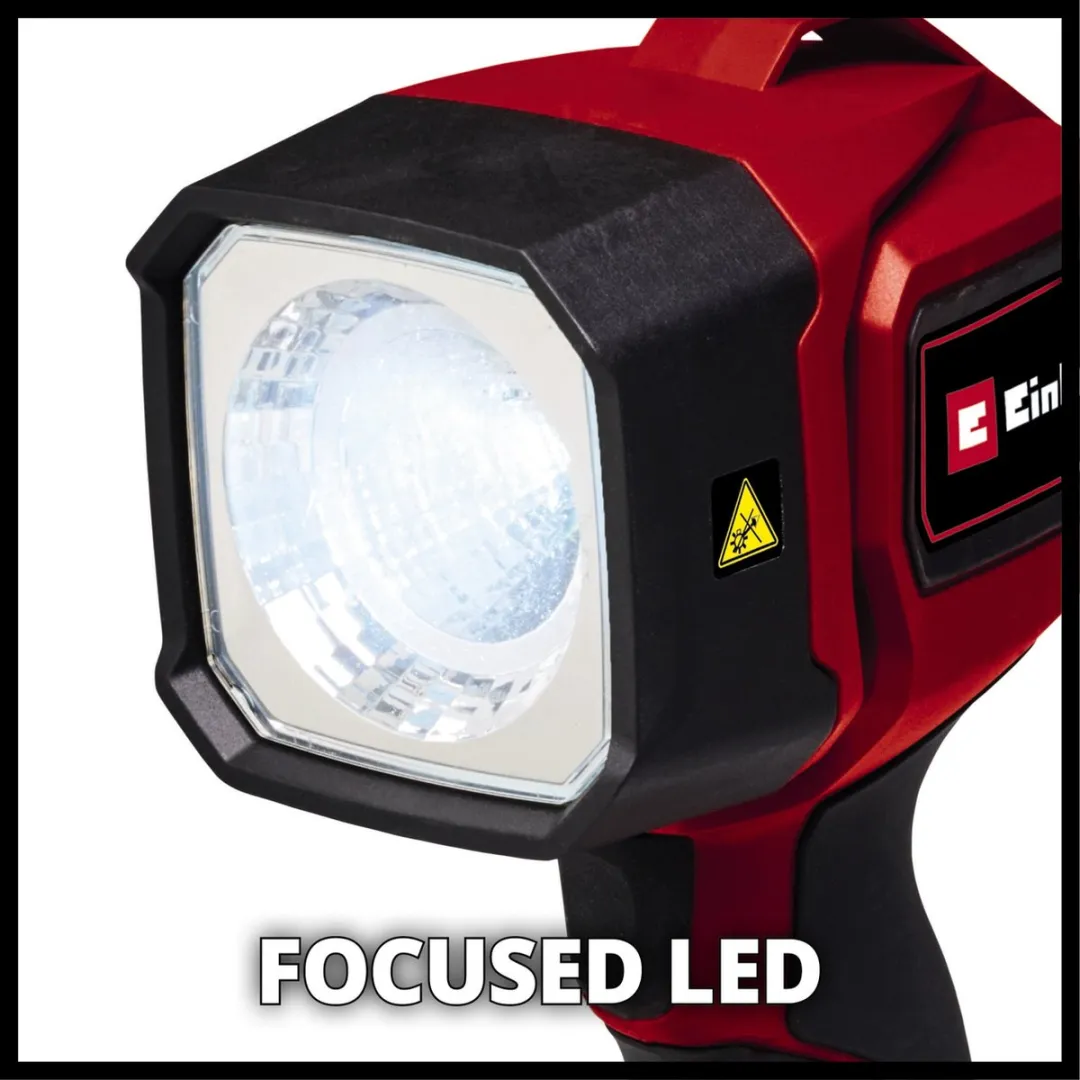 Einhell Accu Lamp TC-CL 18/350 Li Solo - 350 Lumen - 7000K - Rood/Zwart