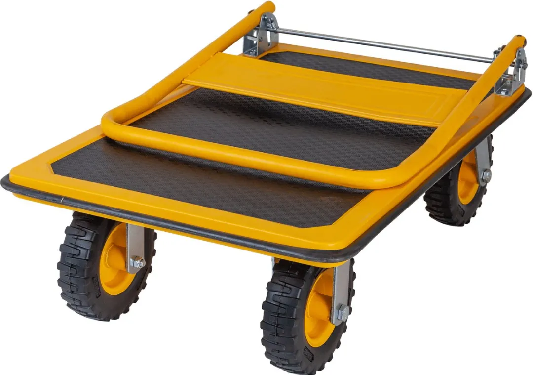 DeWalt DXWT-504 Platformwagen 150x61,5x86,4cm - 400kg - Geel