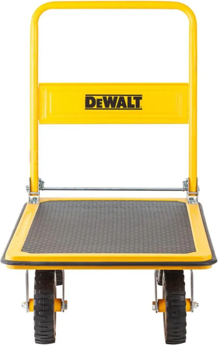 DeWalt DXWT-504 Platformwagen 150x61,5x86,4cm - 400kg - Geel