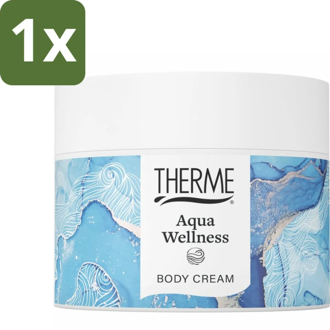 Therme - Aqua Wellness - Bodycrème - Hydraterend - Verzorgend - 225gr - 1 stuk
