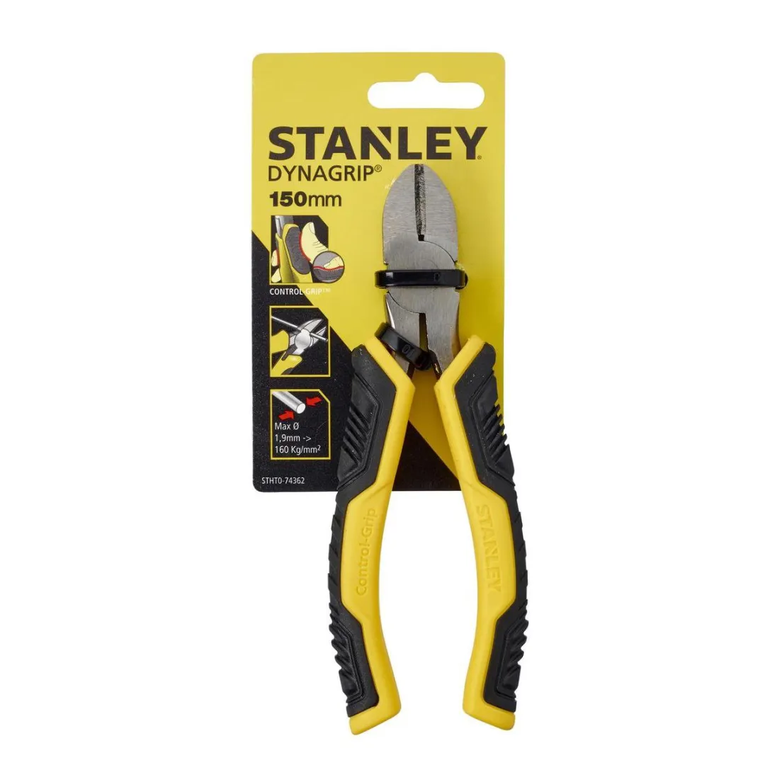 Stanley Dynagrip Zijsnijtang 150mm - Zwart