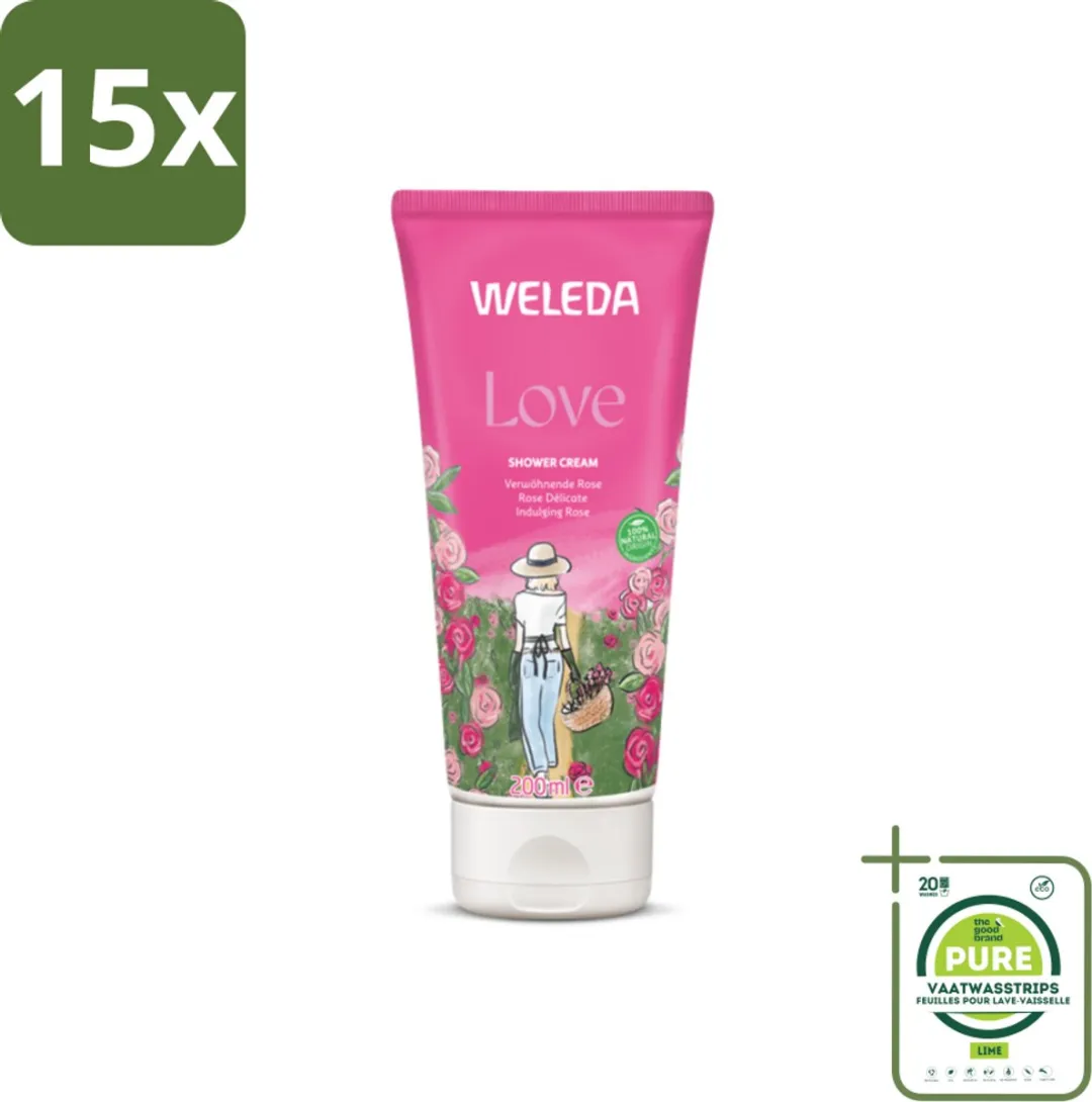 Weleda Aroma Shower Love Douchecrème 200ml