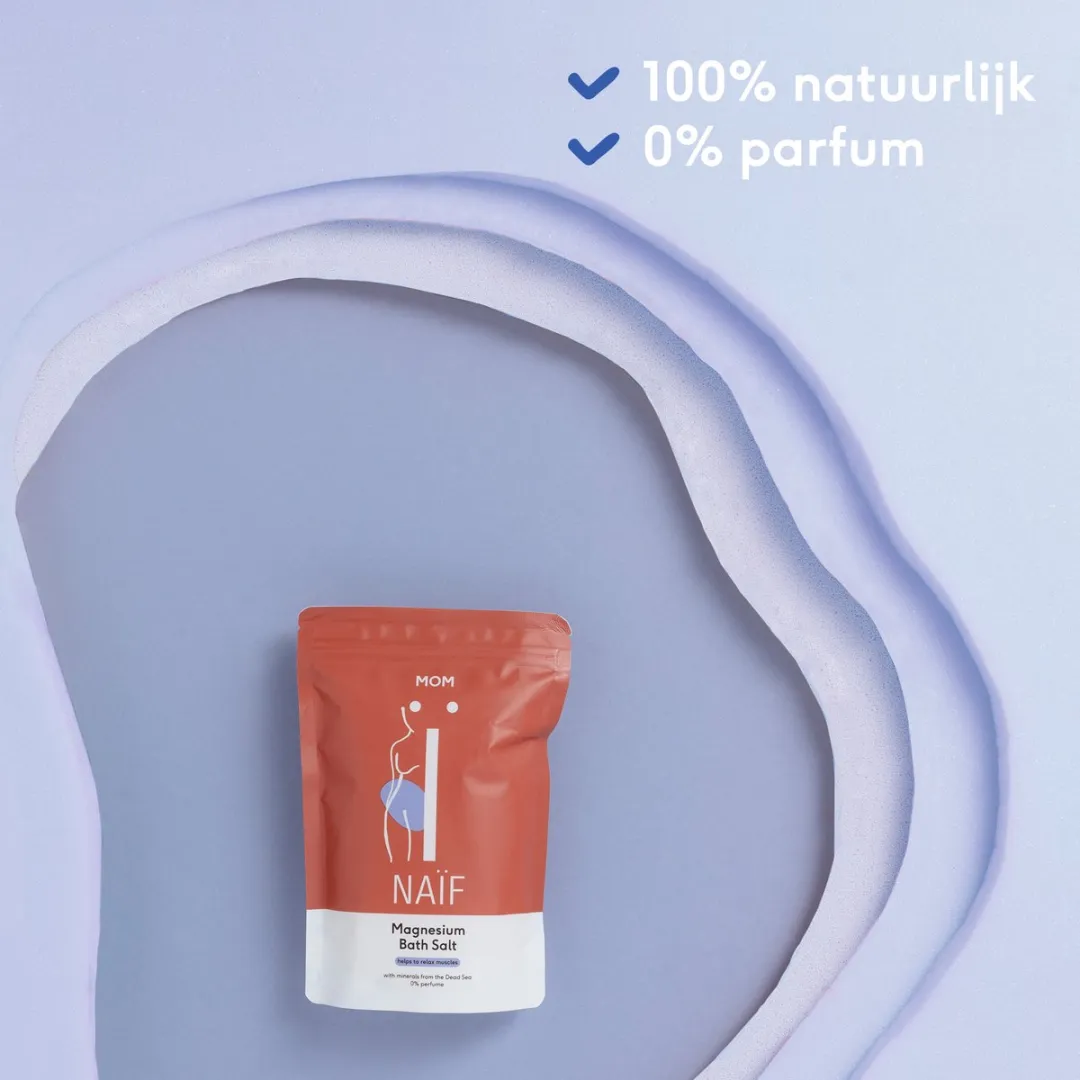 Naïf Magnesium Badzout Voordeelset 2x500g