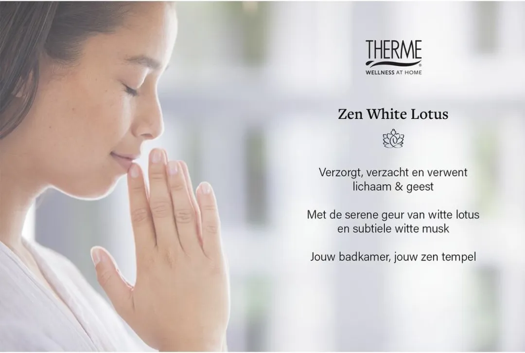 Therme Bath Foam Zen White Lotus - 4x500ml