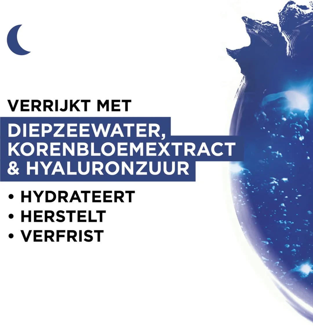 Garnier SkinActive Hydra Bomb Nachtmasker Korenbloem 28g