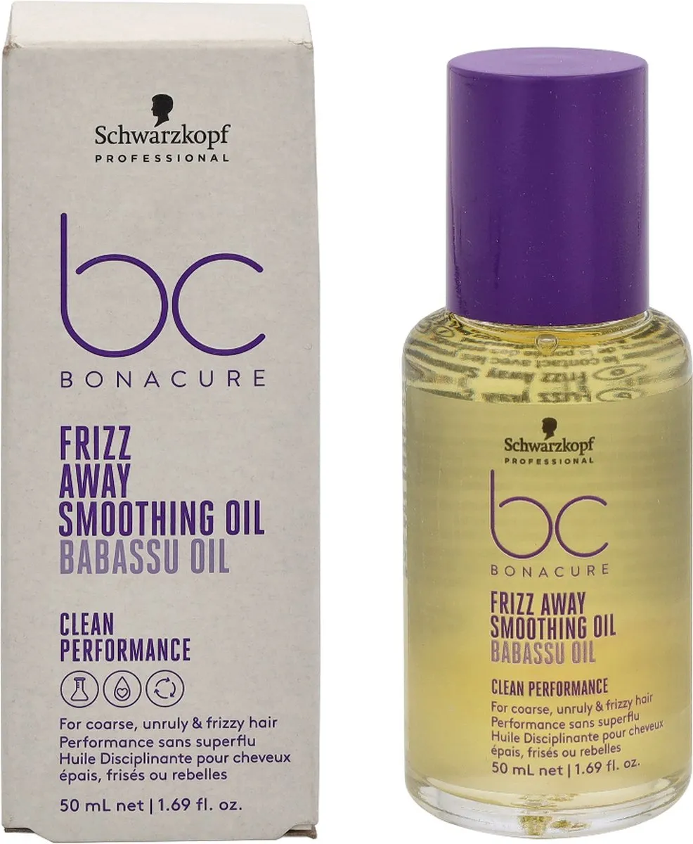 Schwarzkopf Bonacure Clean Performance Frizz Away Oil 50ml